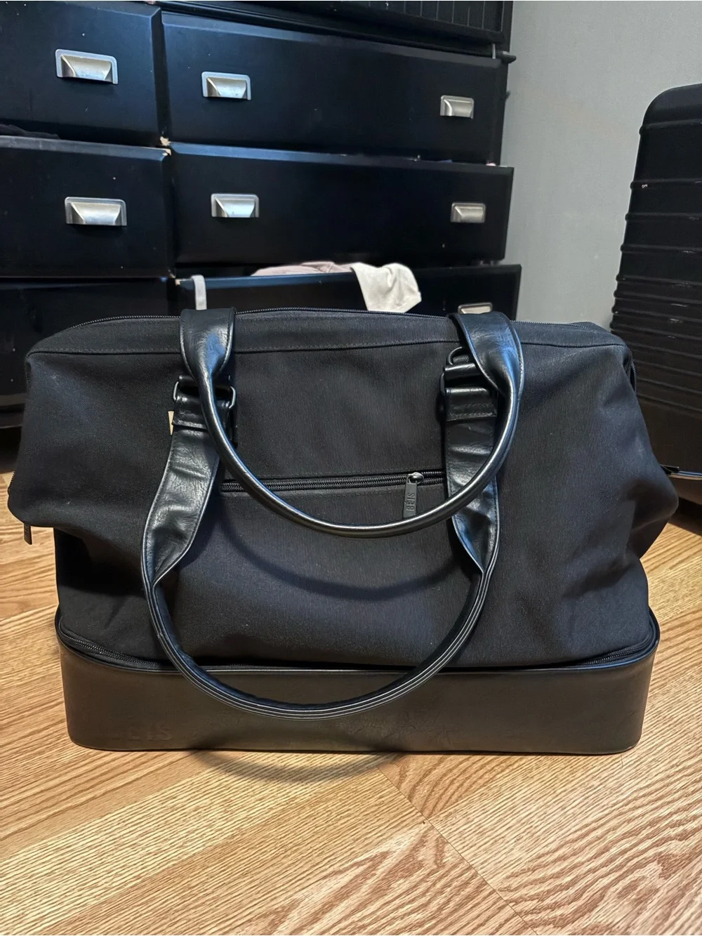 Beis Weekender Duffel Bag with Structured Base